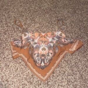 bandana style top